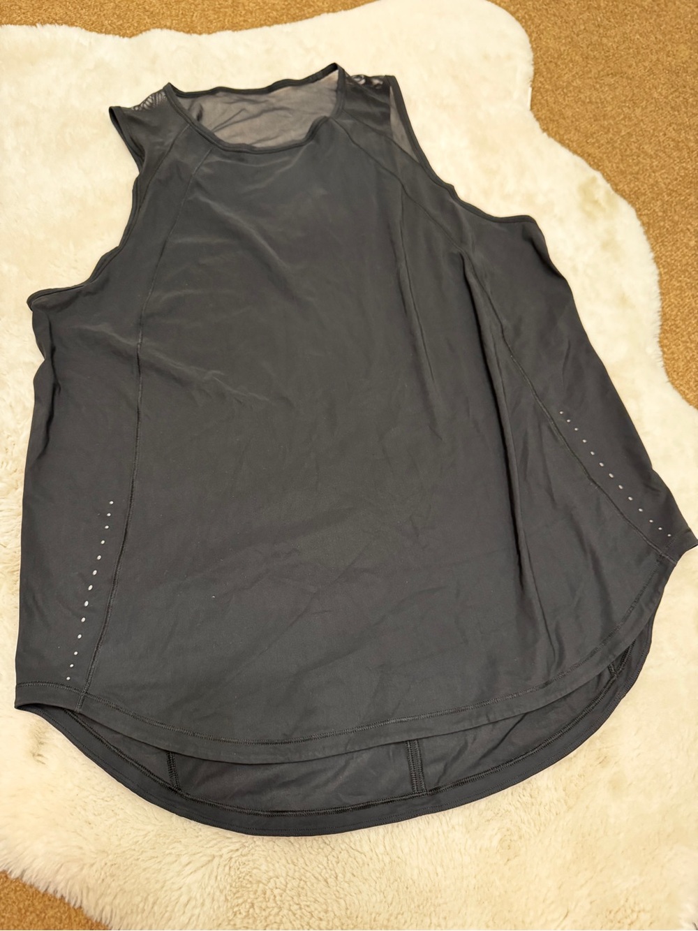 lululemon athletica Black Sleeveless Performance Tank
